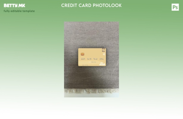 модерен стил Северна Кореја Даесонг банка виза дебитна картичка photolook преден